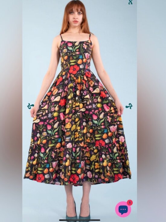 Samantha Pleet Dresses & Skirts - SAMANTHA PLEET Cordelia Dress  Forager print